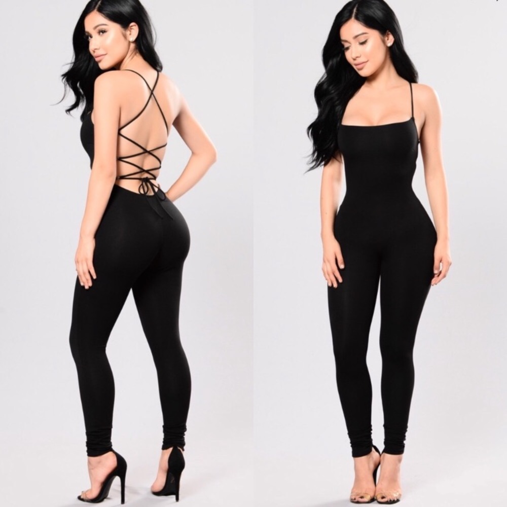 Fashion Nova Aim Right Jumpsuit